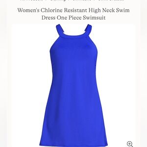 Size 10 Lands end swim dress